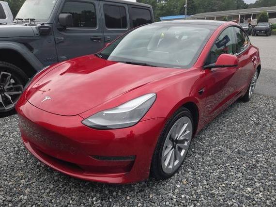TESLA MODEL 3 2022 5YJ3E1EB6NF122353 image